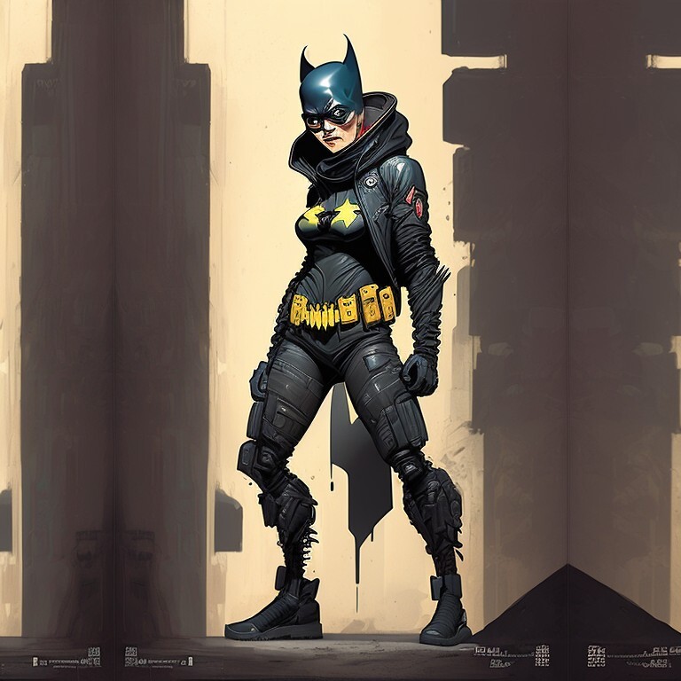 Low-Tech Batgirl