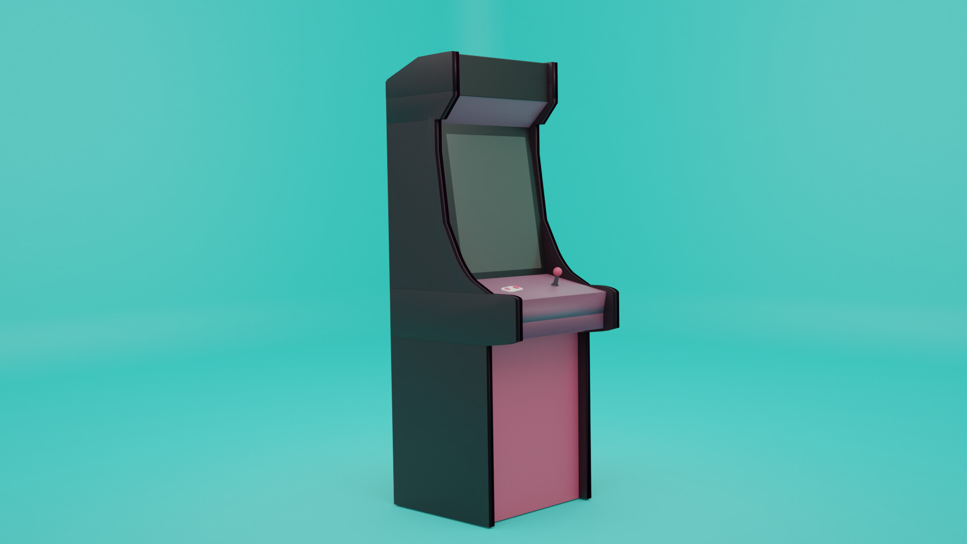 ArtStation - 3D Piece - Arcade Cabinet