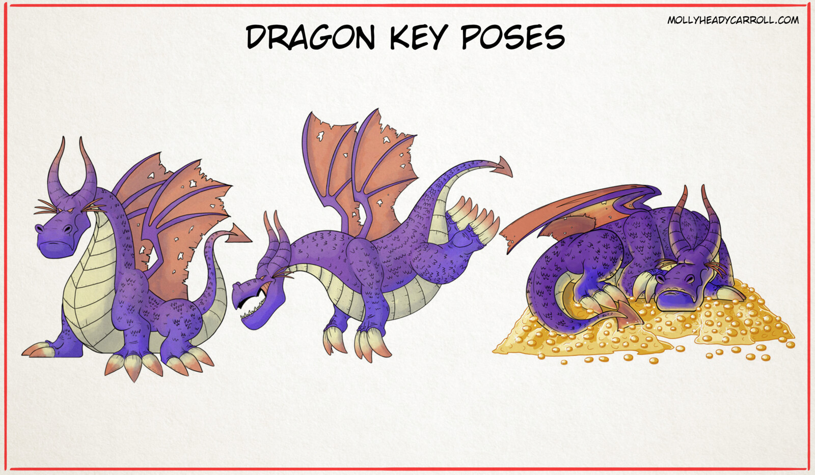 Dragon Key Poses