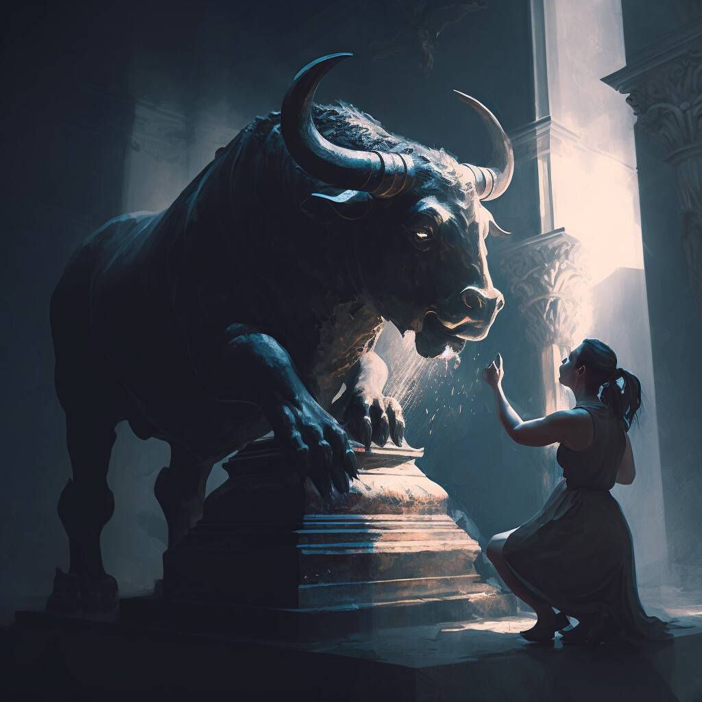 ArtStation Cretan Bull and Pasiphaë