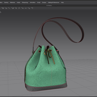 ArtStation - Cross Bag Louis Vuitton 3D model