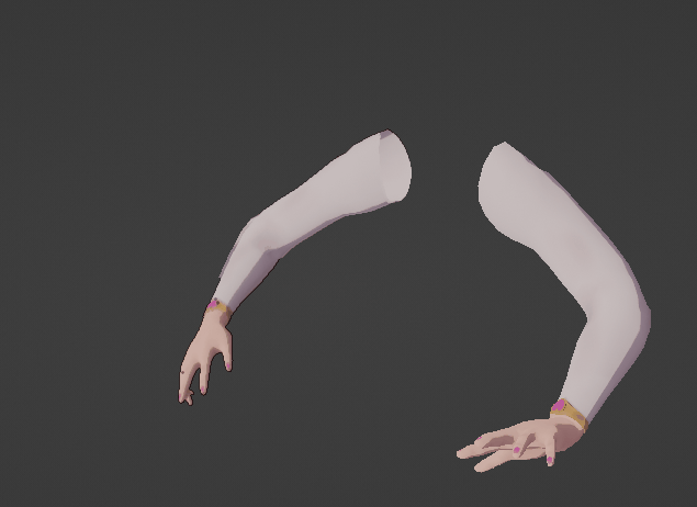 Character heart gun Cast + Idle animation
