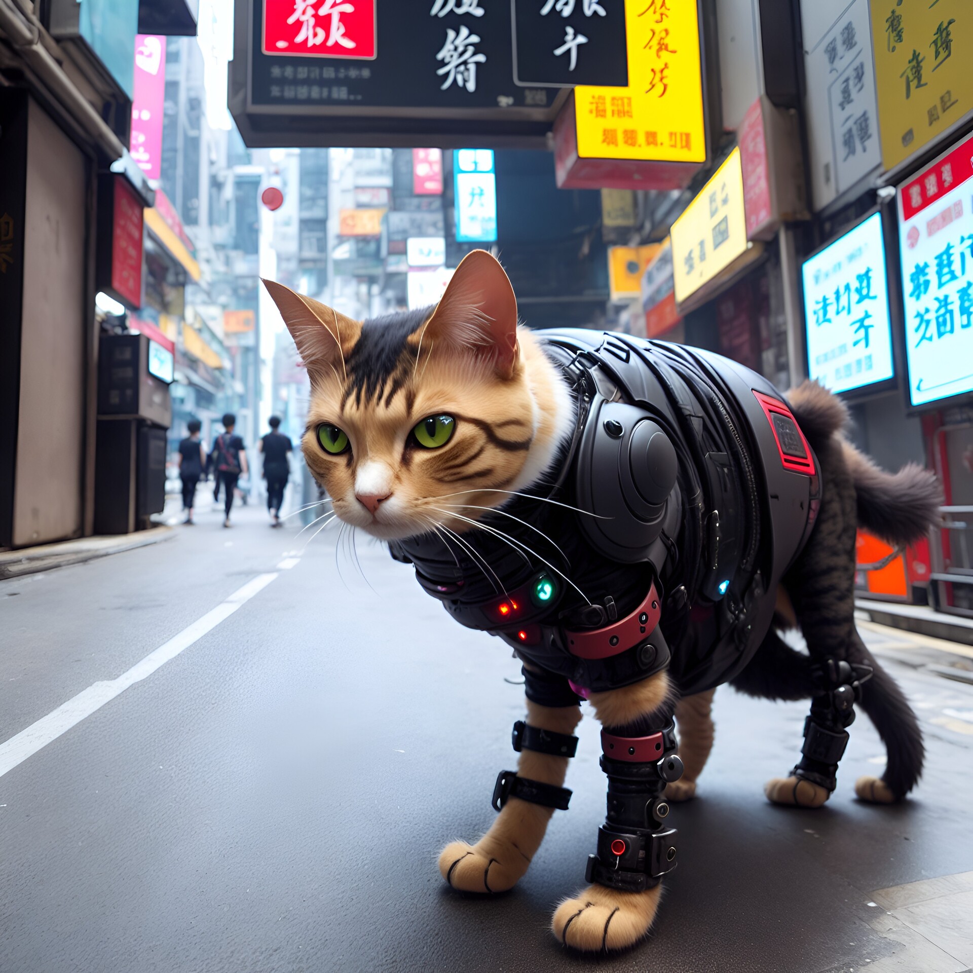 InterlinkedAI - The Feline Force: Cybernetic Cat Kill Squad