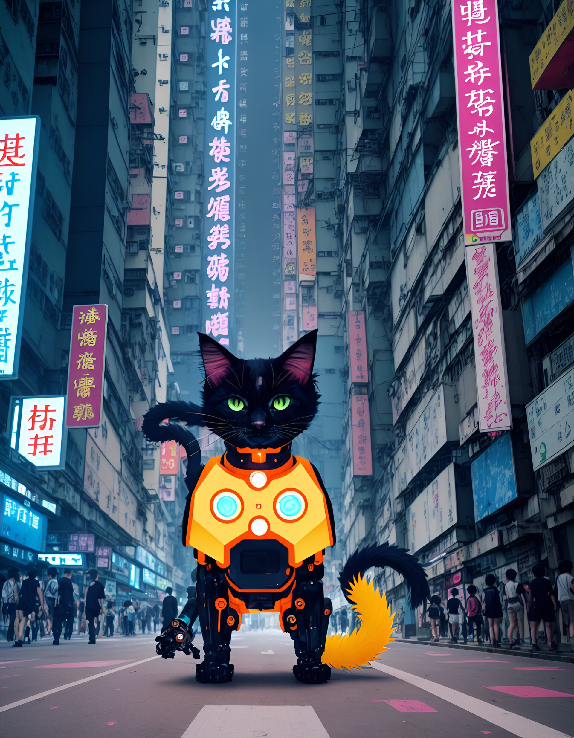InterlinkedAI - The Feline Force: Cybernetic Cat Kill Squad