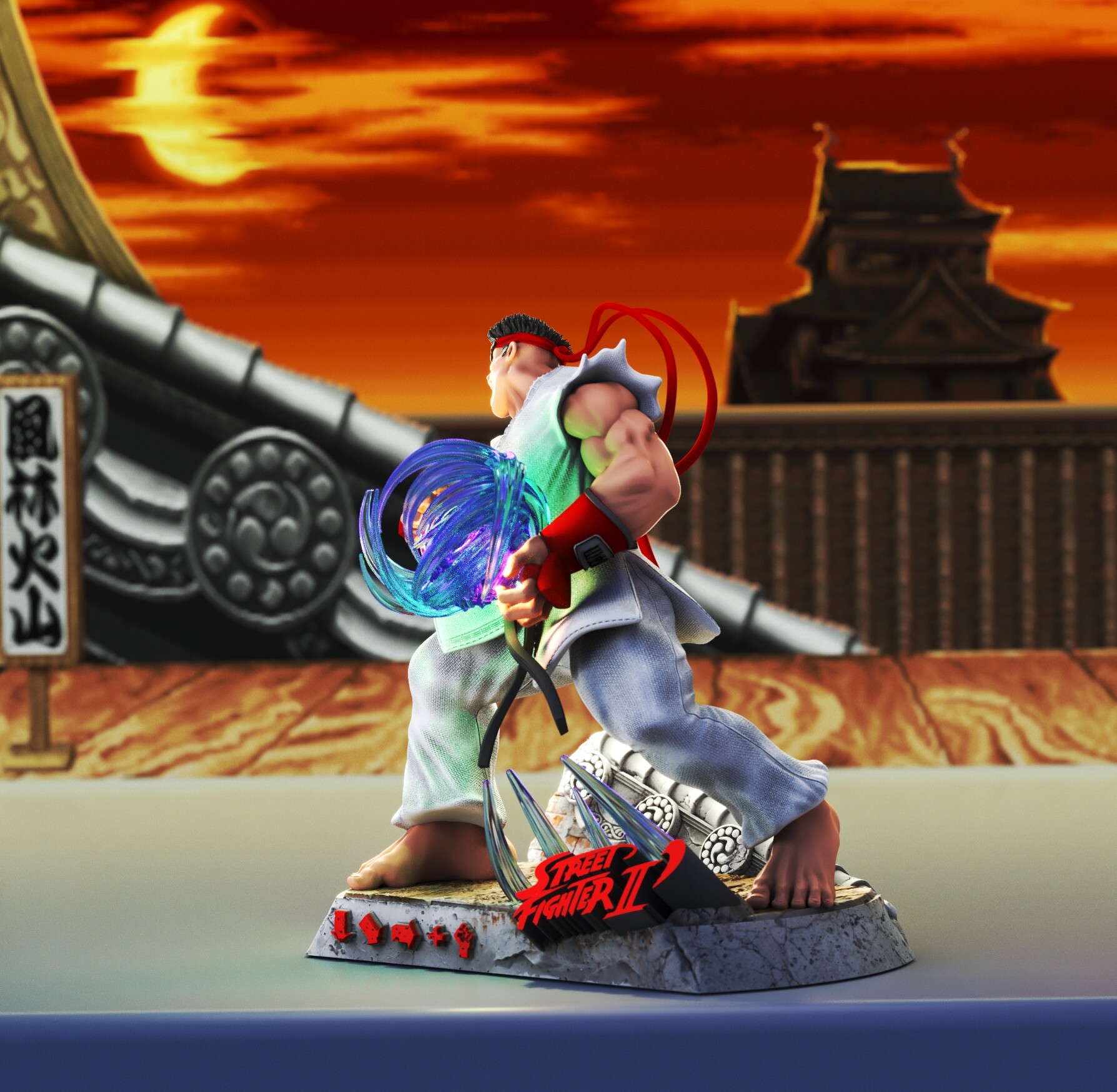ArtStation - Street Fighter 2 Ryu
