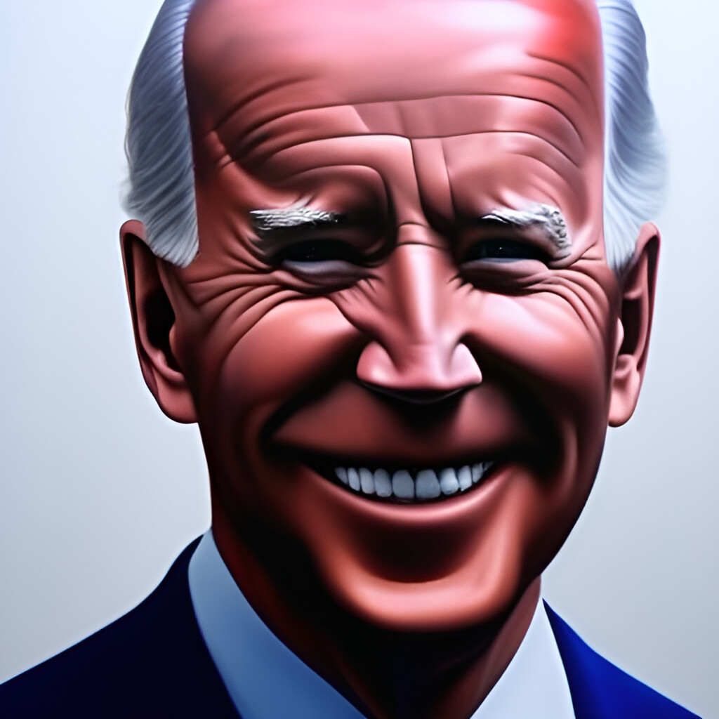 ArtStation - Joe Biden (Hyperrealism, 3D paint)