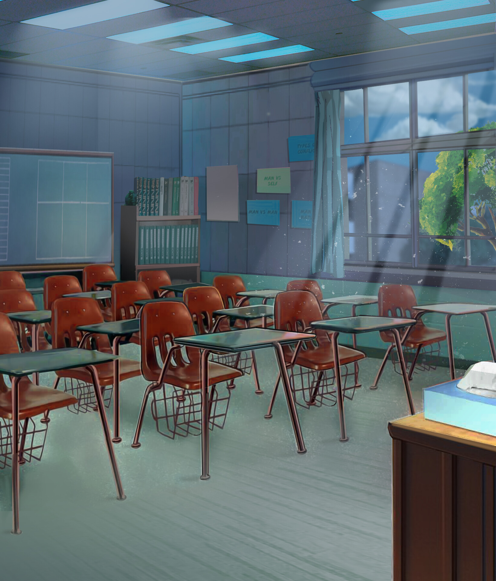 ArtStation - Delightful Classroom (anime)