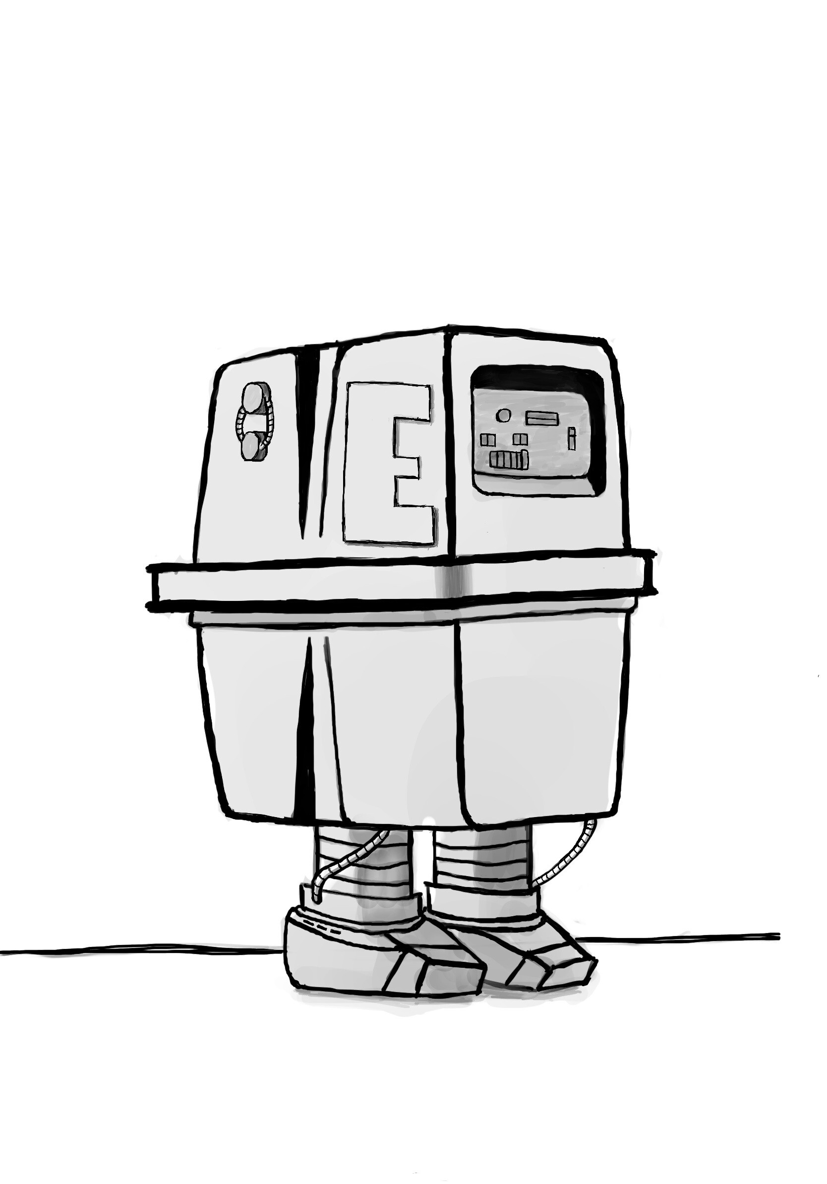 ArtStation Gonk Droid
