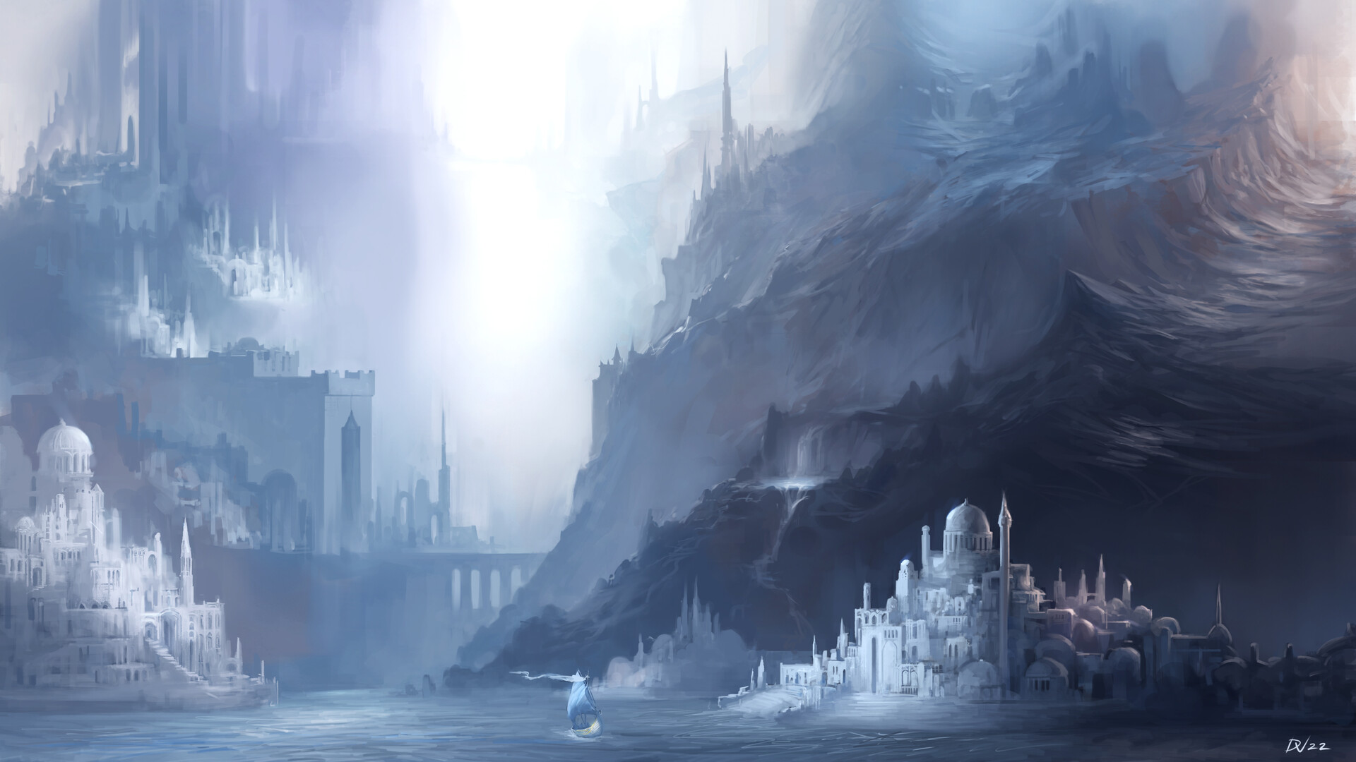 ArtStation City Of Light