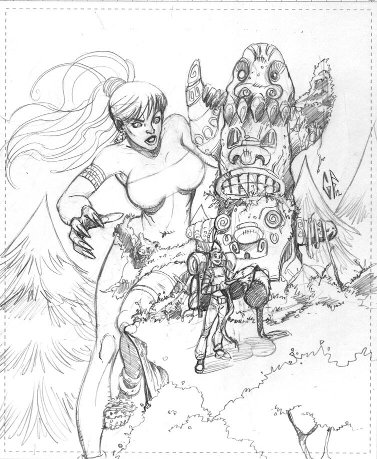 Original sketch from 2012