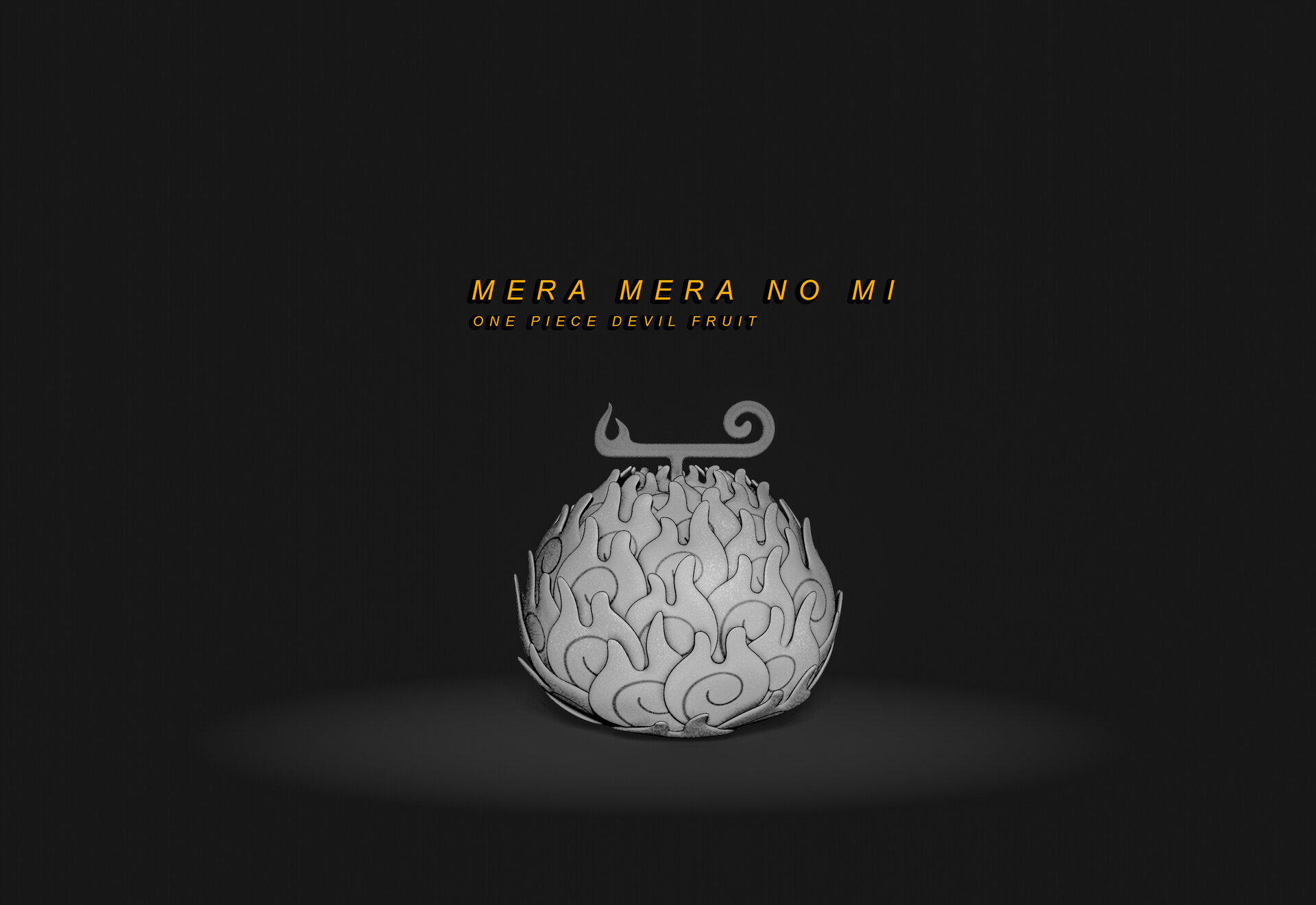 Devil Fruit - Mera Mera no Mi | 3D Print Model