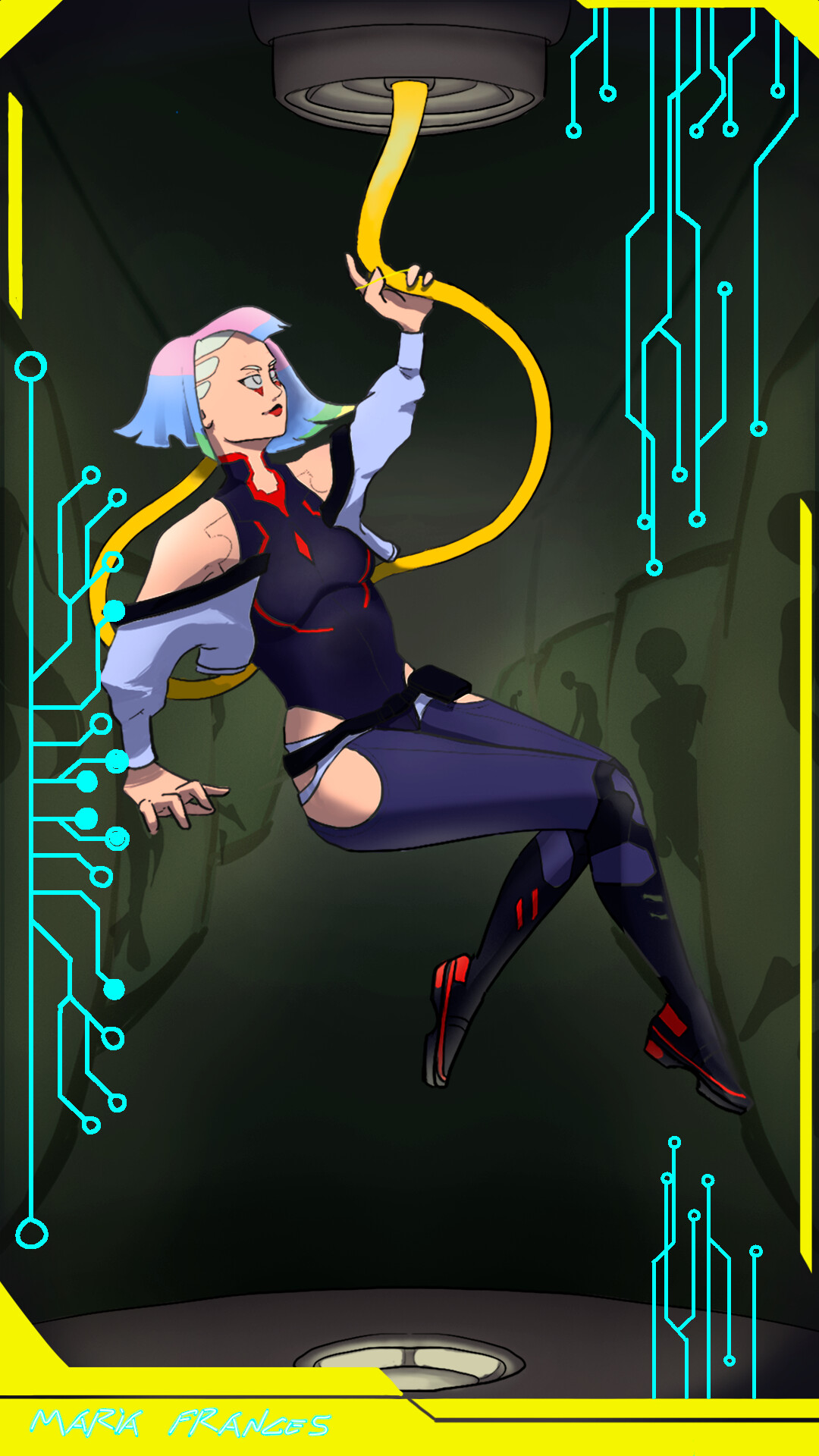 ArtStation - Lucy - Cyberpunk: Edgerunners