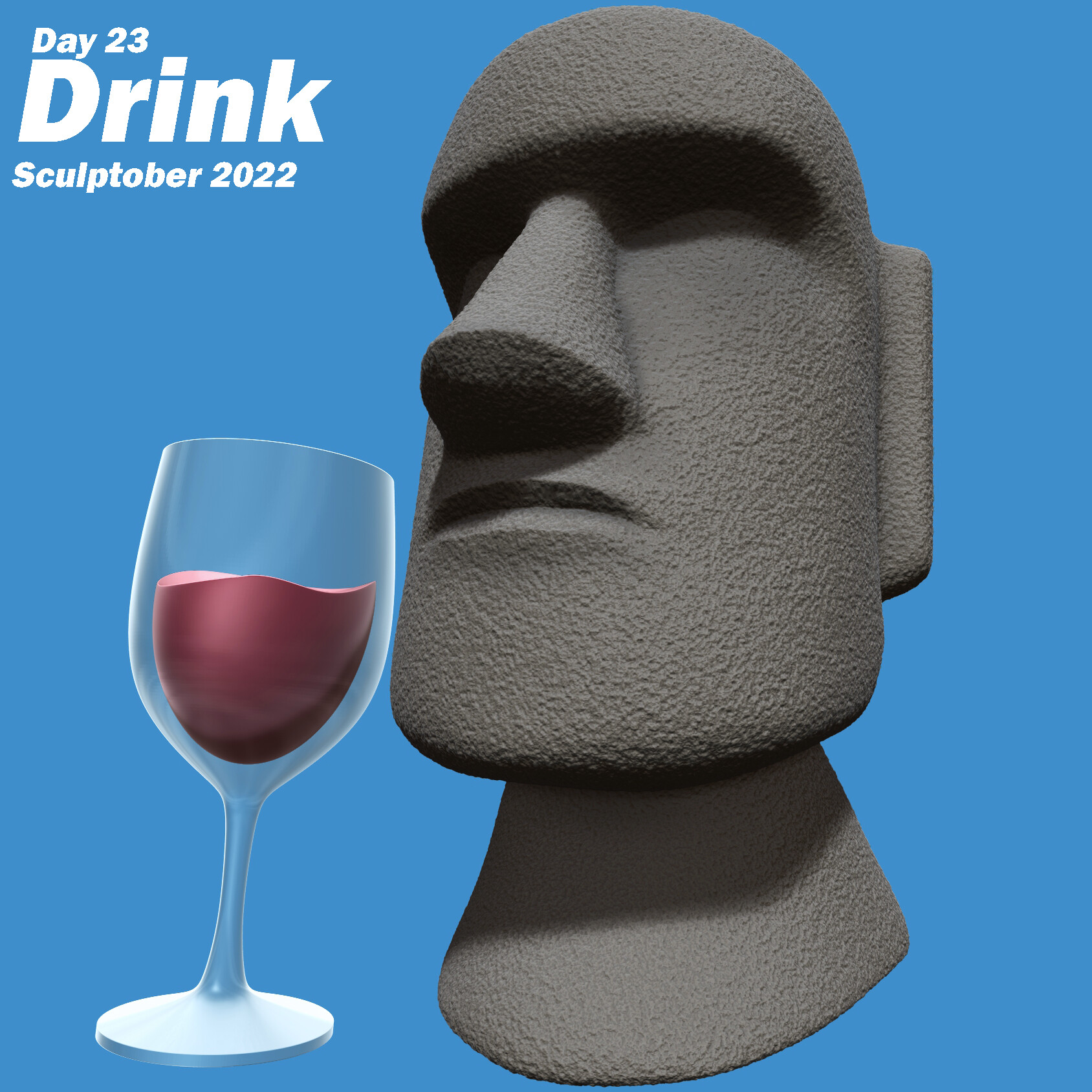 Fino Señores /🗿 Moai Head Emoji and 🍷 Wine Glass Emoji: Image Gallery  (List View)