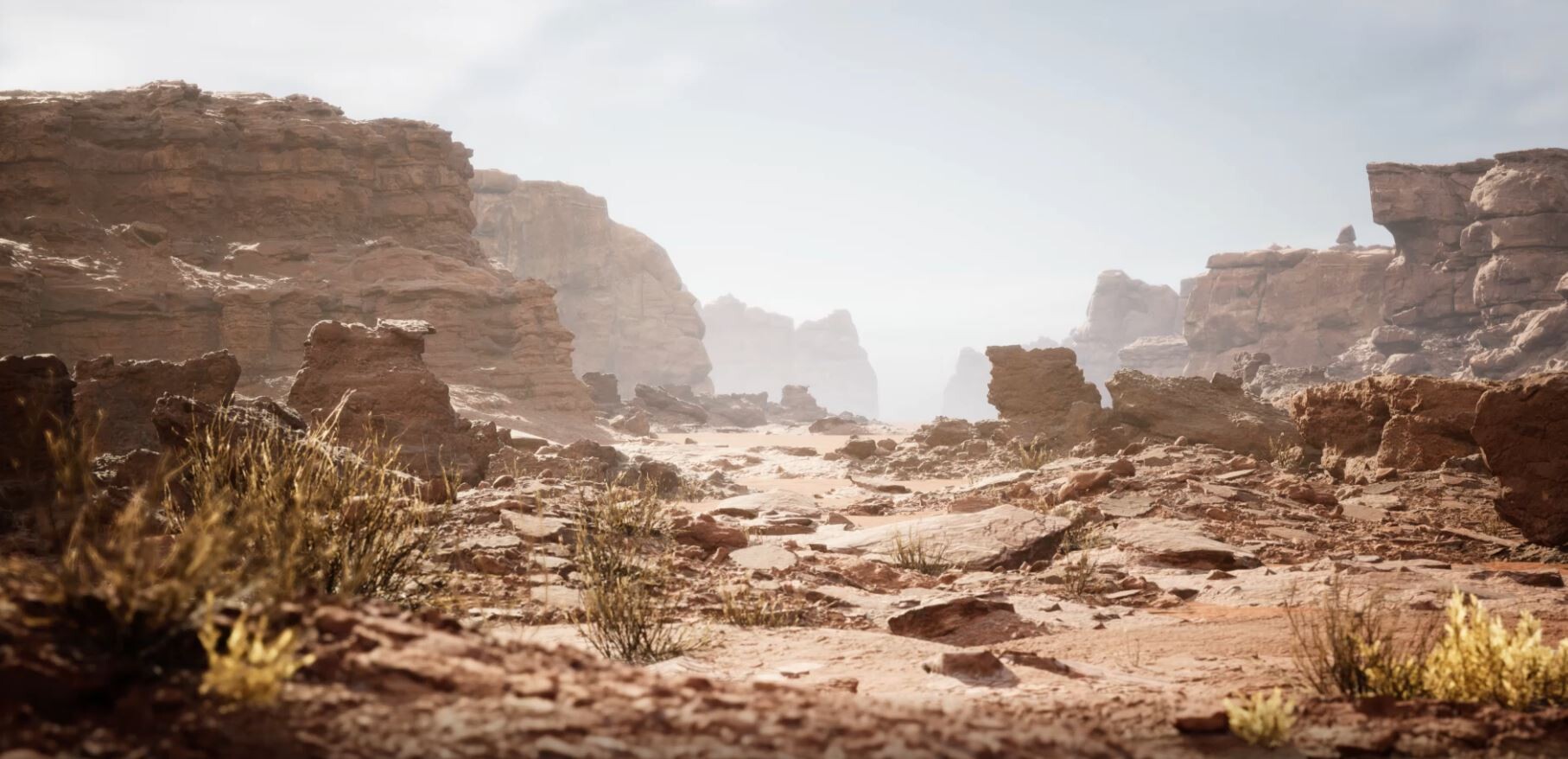 CANYON ENVIRONMENT CINEMATIC - FREDERICO SOUZA | UNREAL ENGINE  5