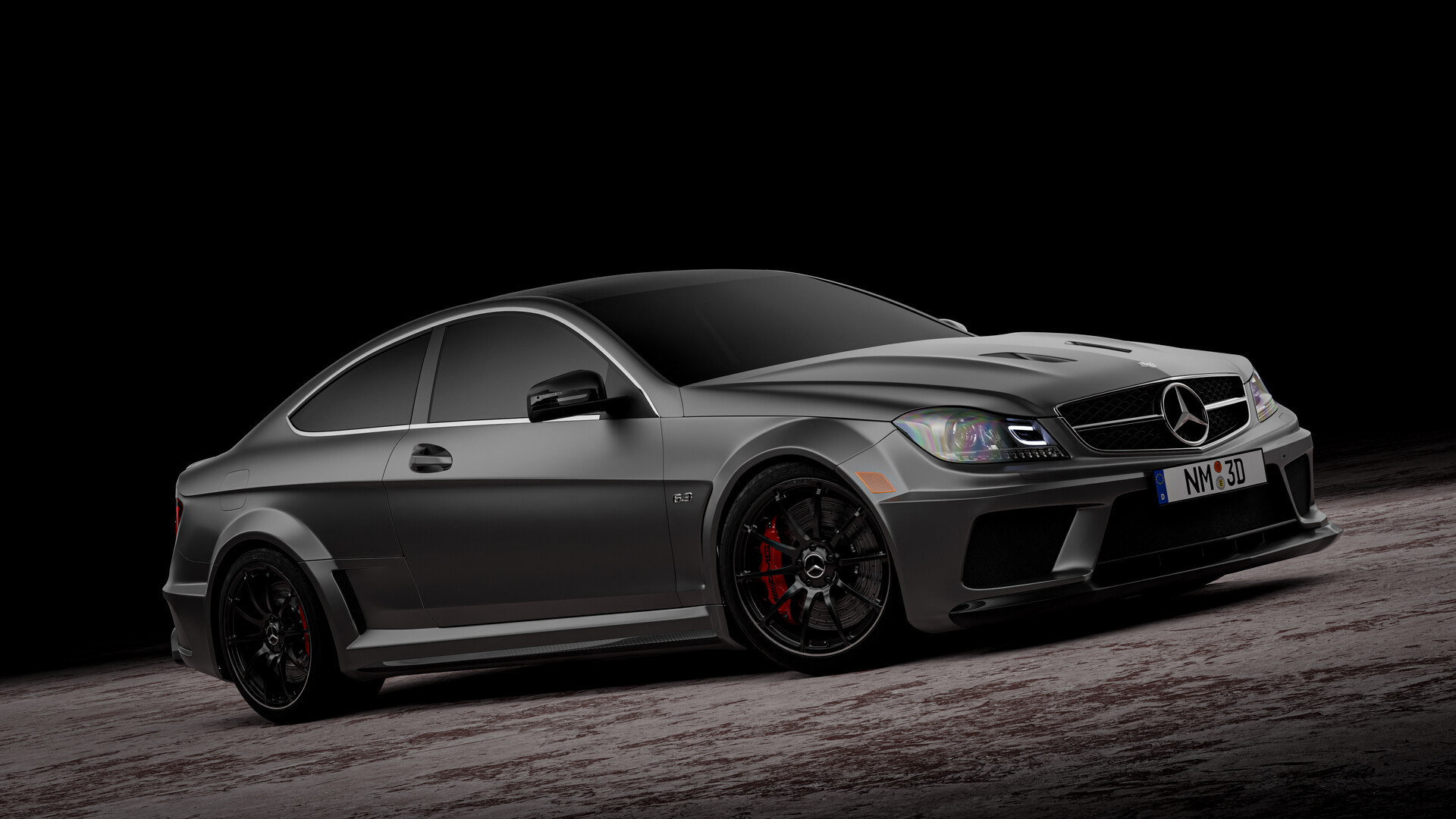 mercedes c63 amg black series wallpaper