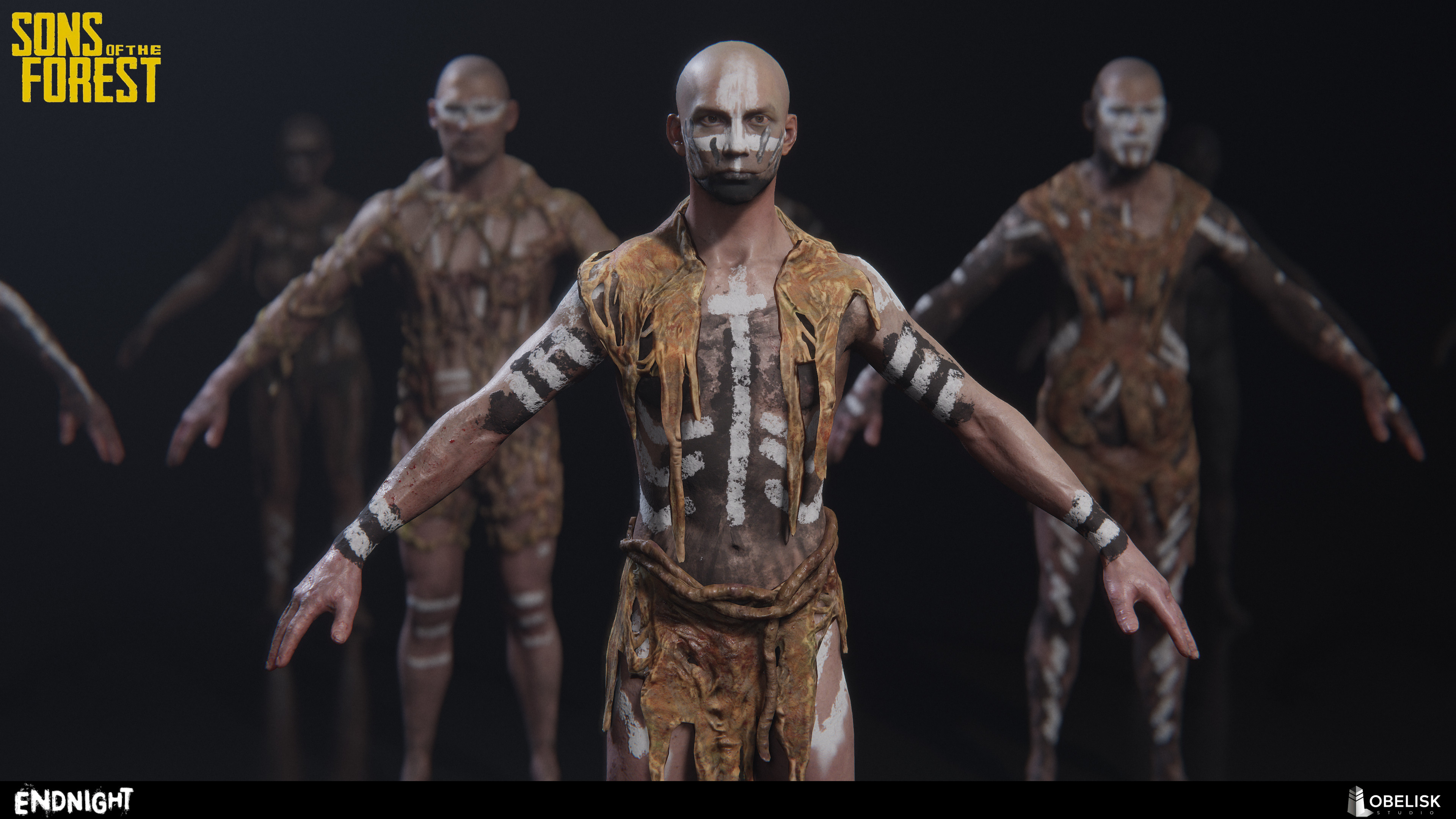 Каннибал титан sons of the forest. Форест игра 2023. Sons of the forest. Красный абориген sons of the forest. Аборигены из игры the forest.