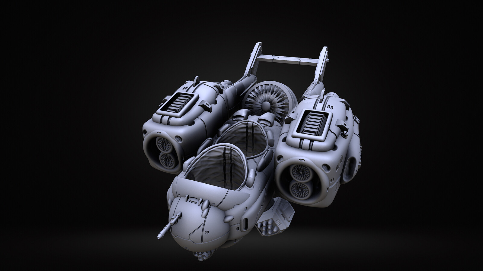 Airjet Vehicle from Space Bug Prairie Kickstarter / Aether Studios