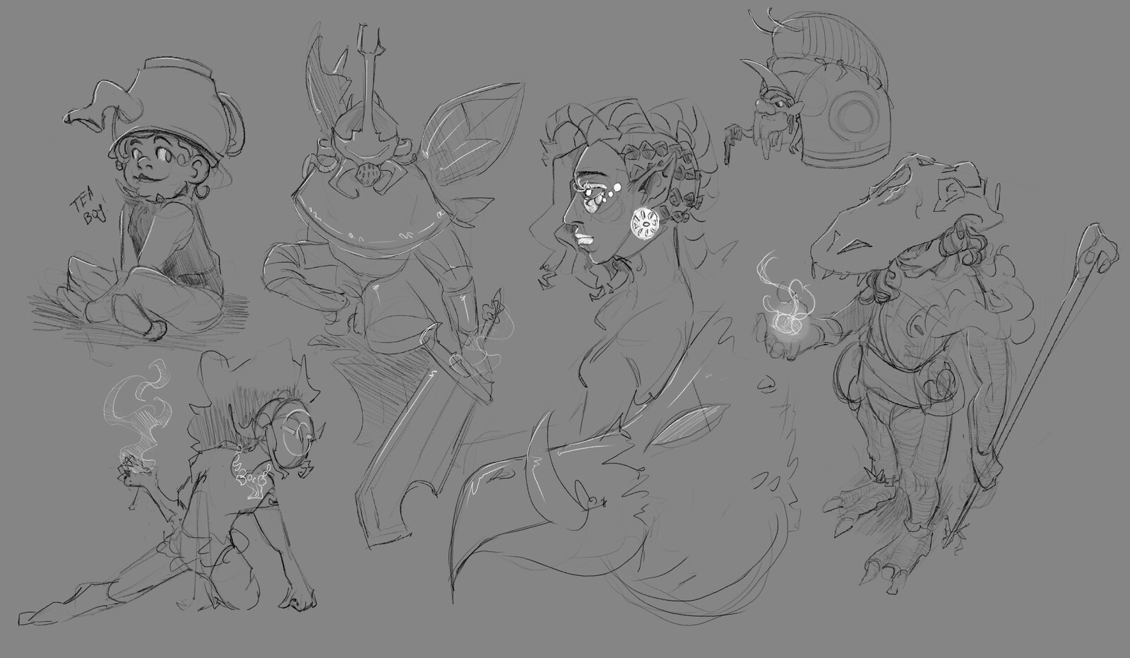 first ideation sketch page