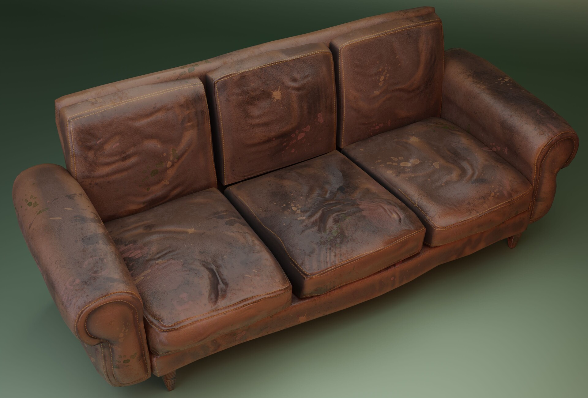 ArtStation Decrepit, Old Sofa