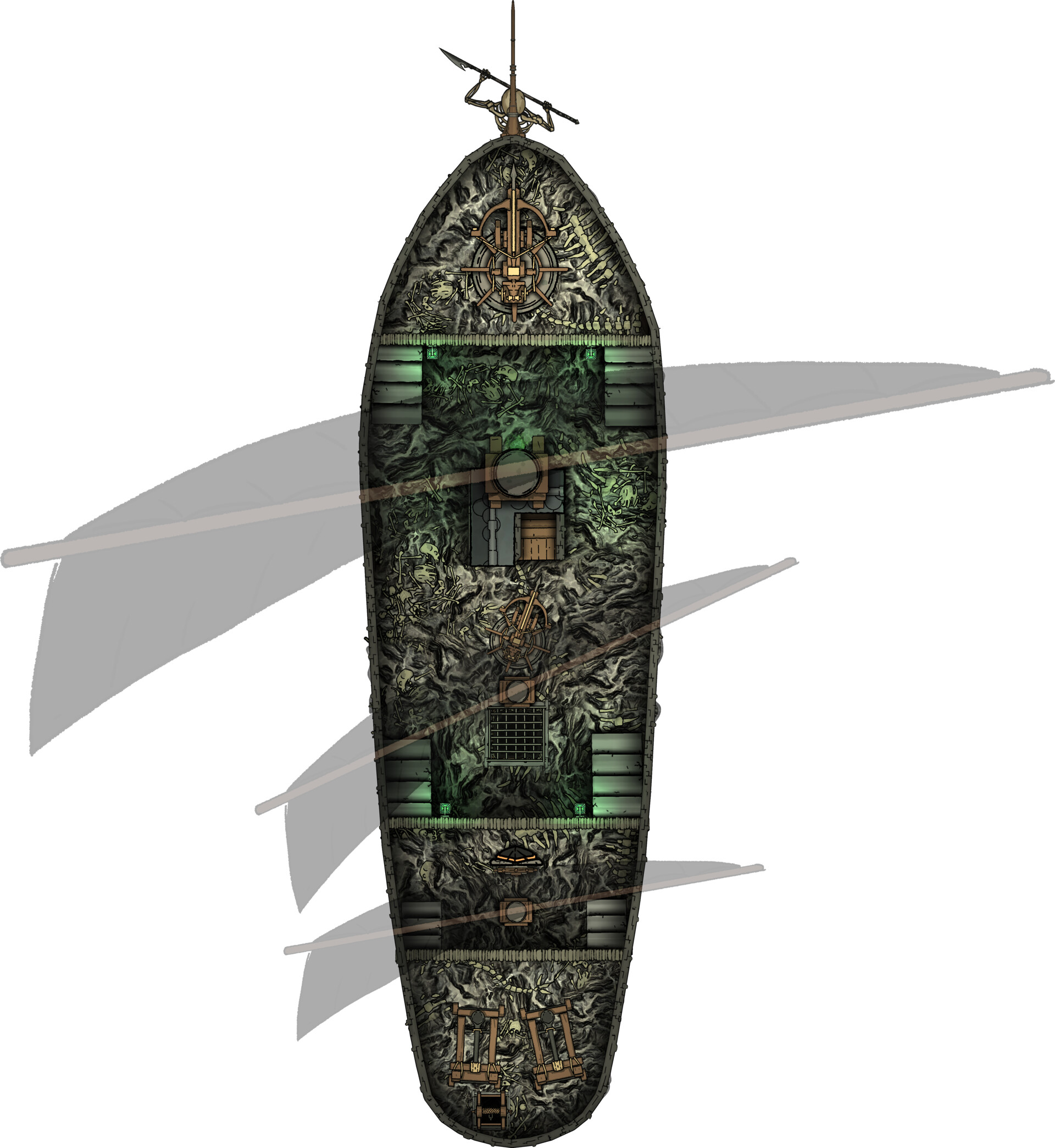 Artstation deathknight dreadnaught ship tokens