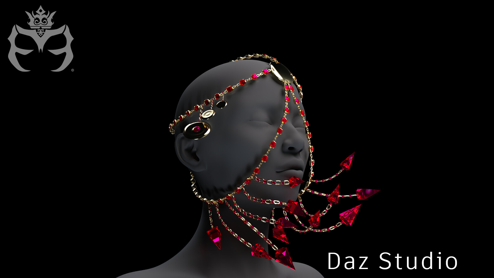 Rendered in Daz Studio - Iray