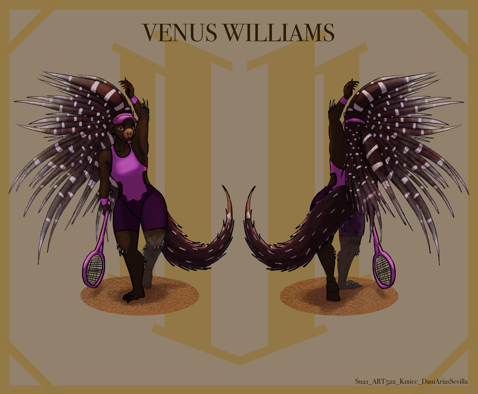 Venus Williams the Porcupine