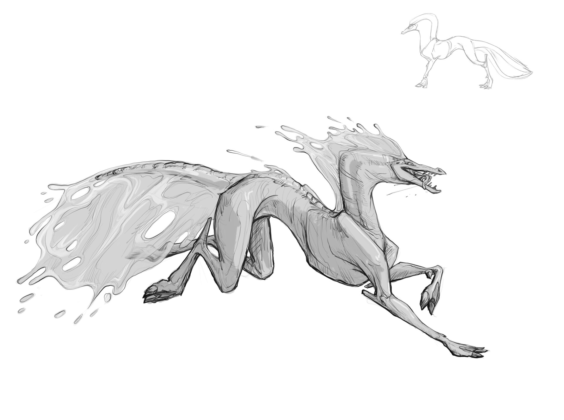 ArtStation - Video game creature