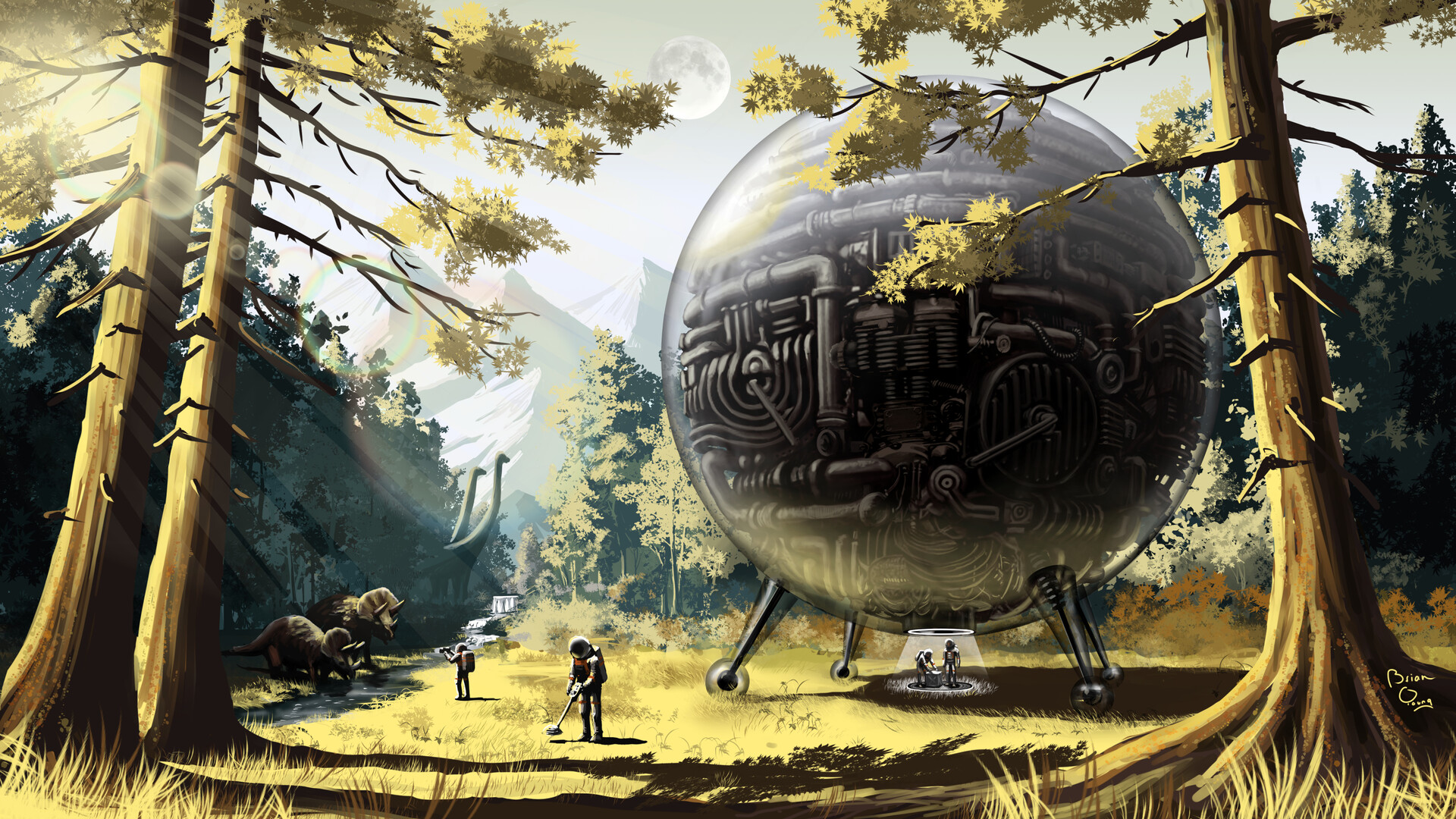 ArtStation Space & Time Machine