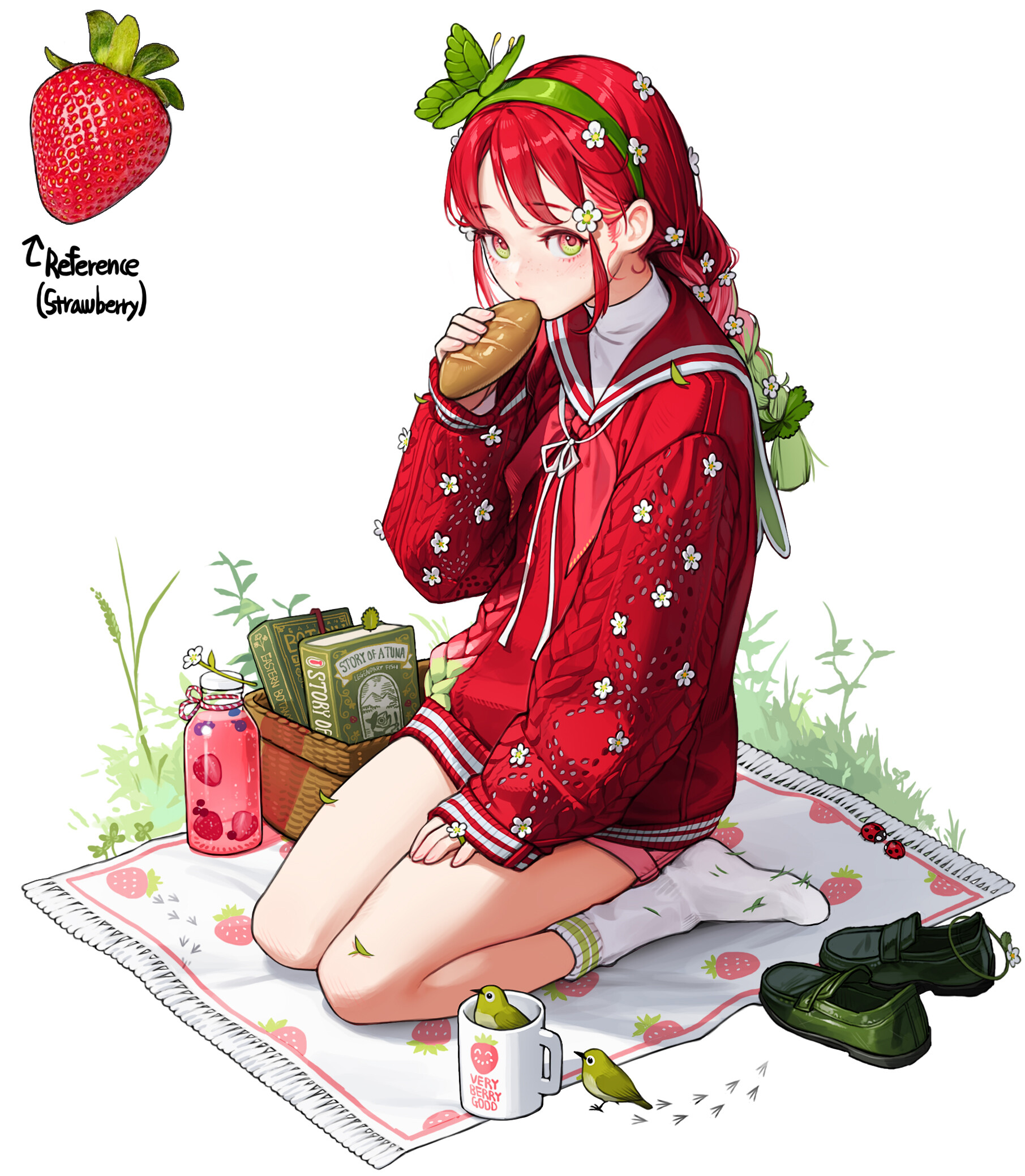 ArtStation strawberry girl
