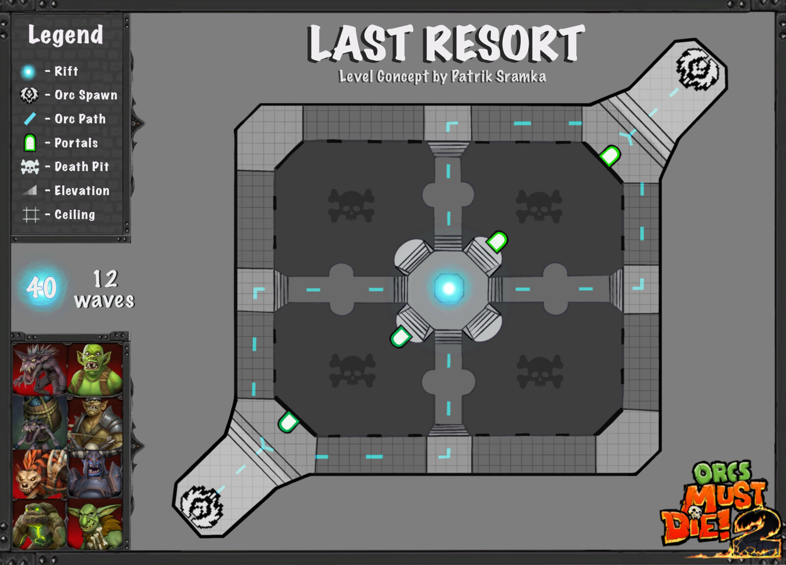 The Level Concept Sketch