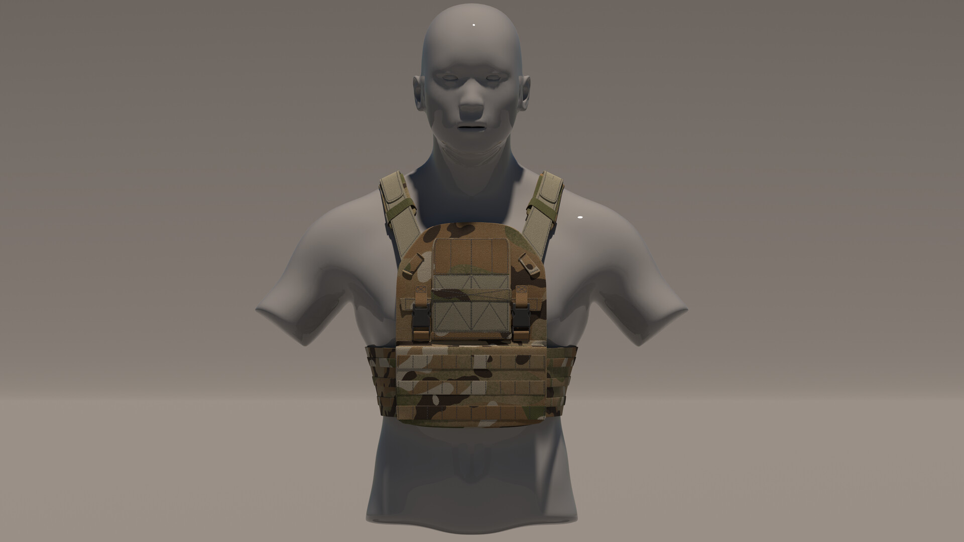 ArtStation - Plate carrier with camo