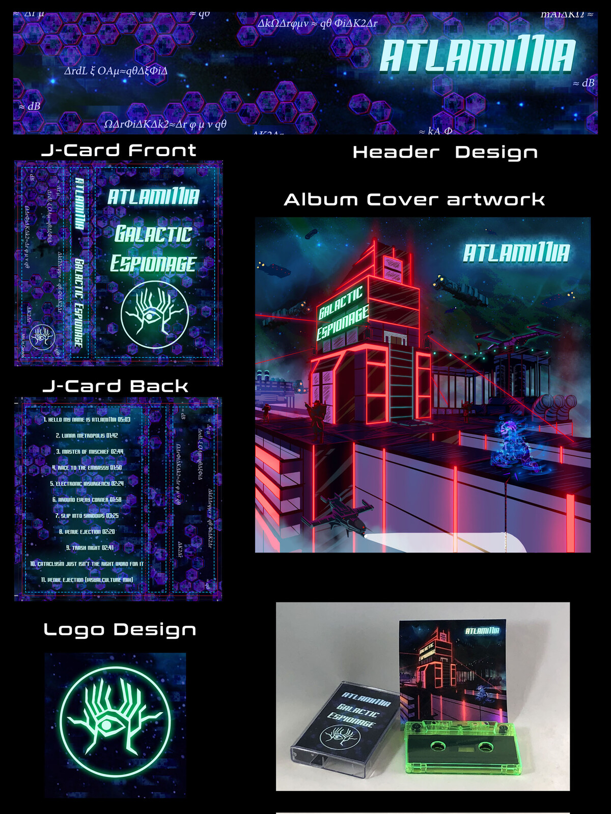 Heriberto Martinez Jr - Synthwave/ Retrowave Illustrations