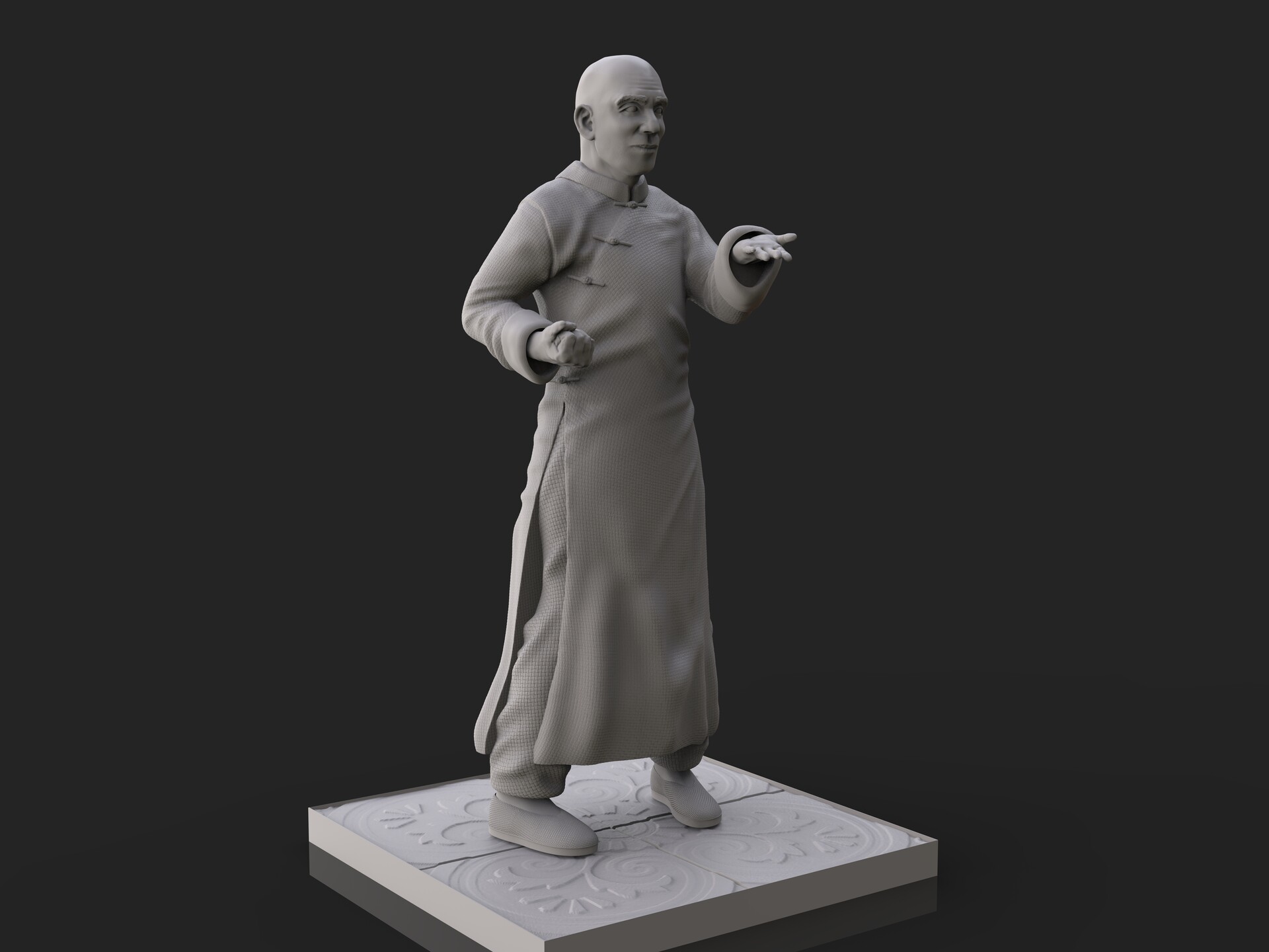 Ip Man Sculpt — polycount