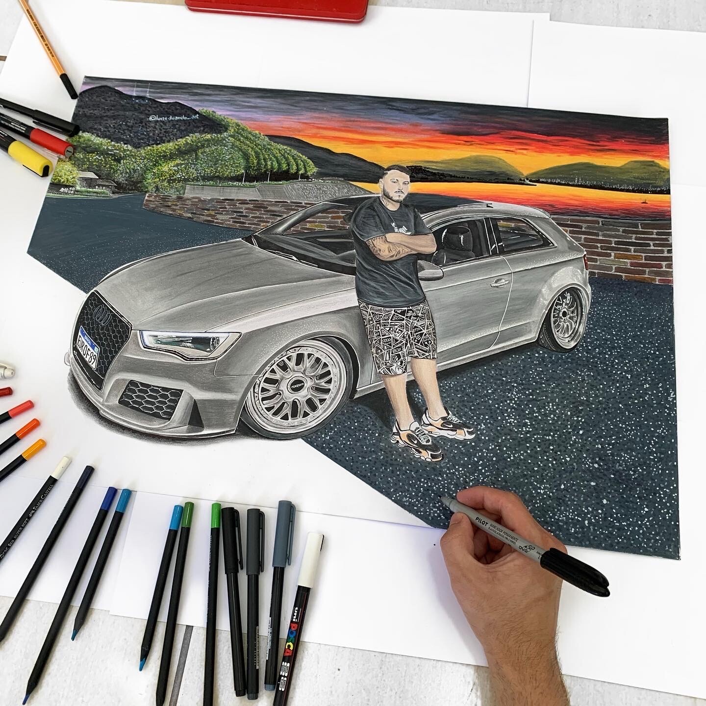 ArtStation - Audi A3 8L