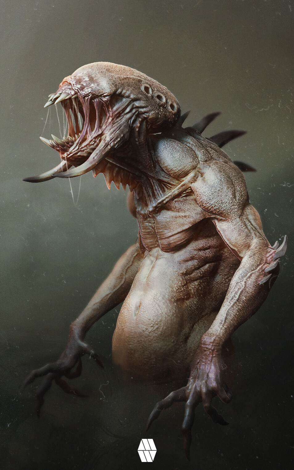 A Monster Emerges - Creature Concept Study