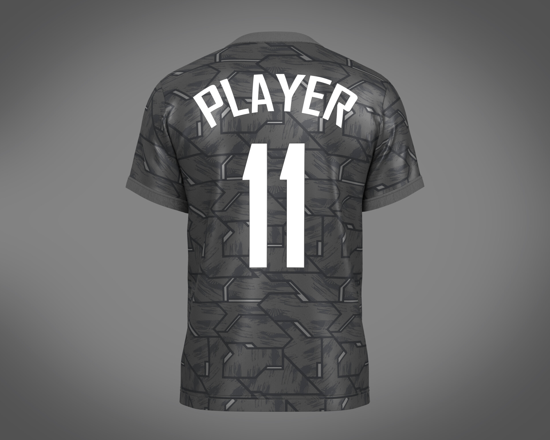 ArtStation - Soccer Camo Jersey Player-08