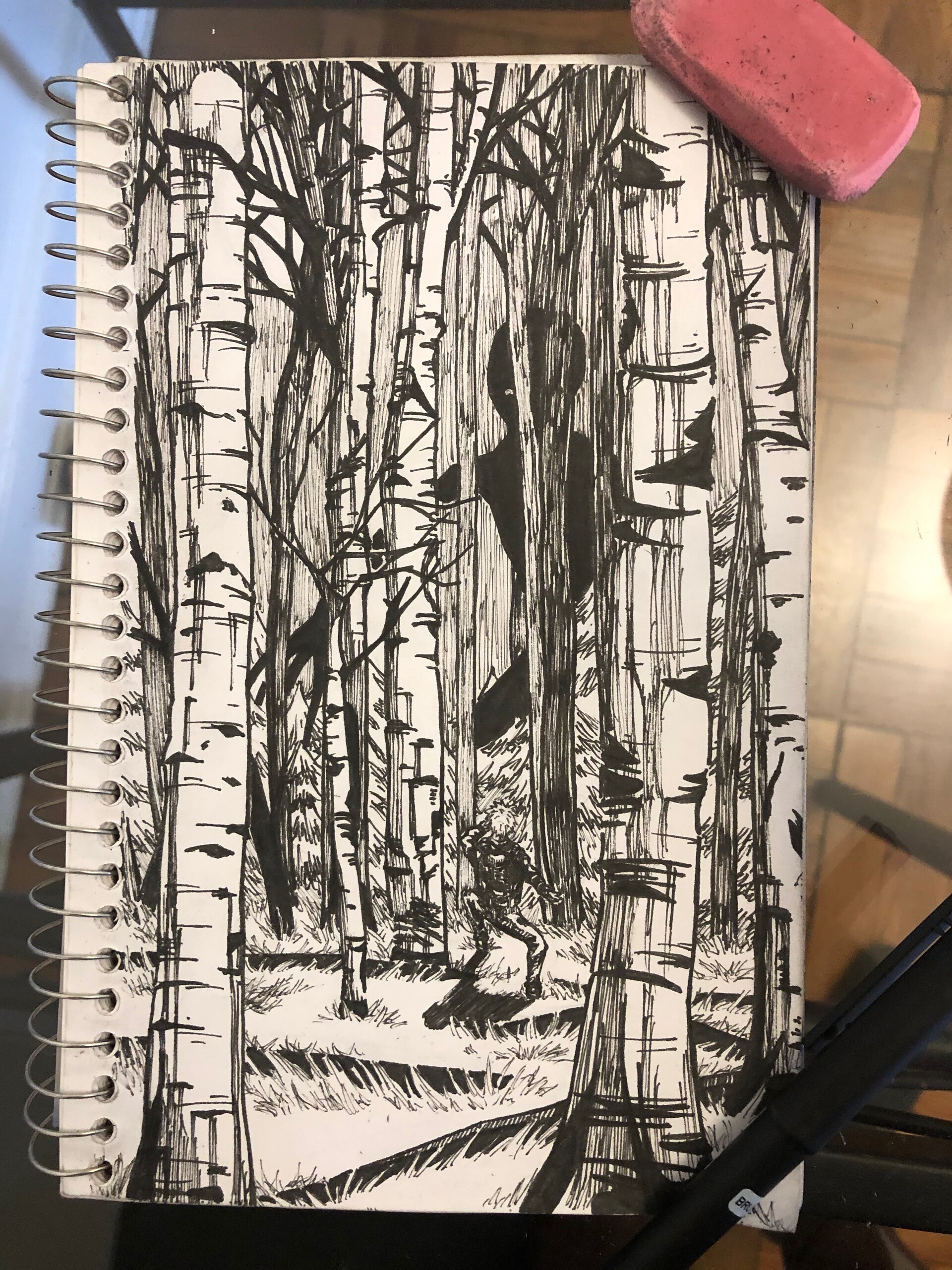 ArtStation - “Lurking In The Woods”