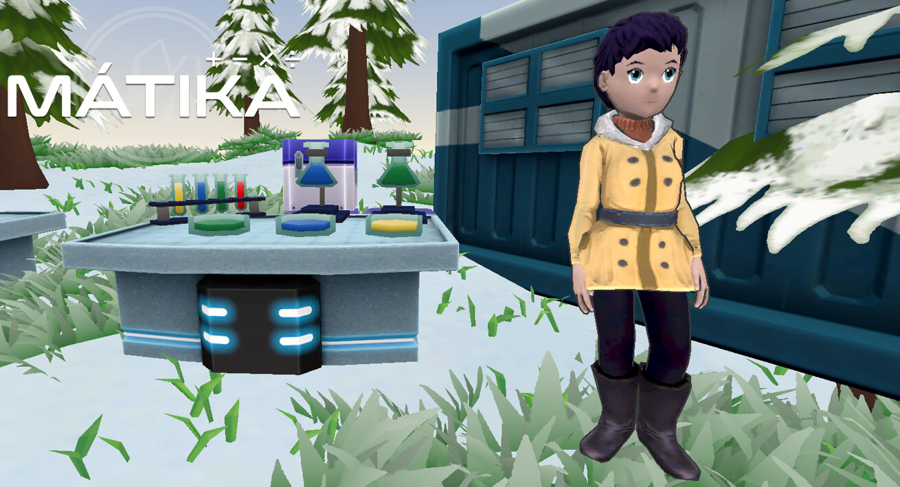 NPC in the game as an easter egg of Anna from the upcoming game Kriophobia from FiraSoft. 