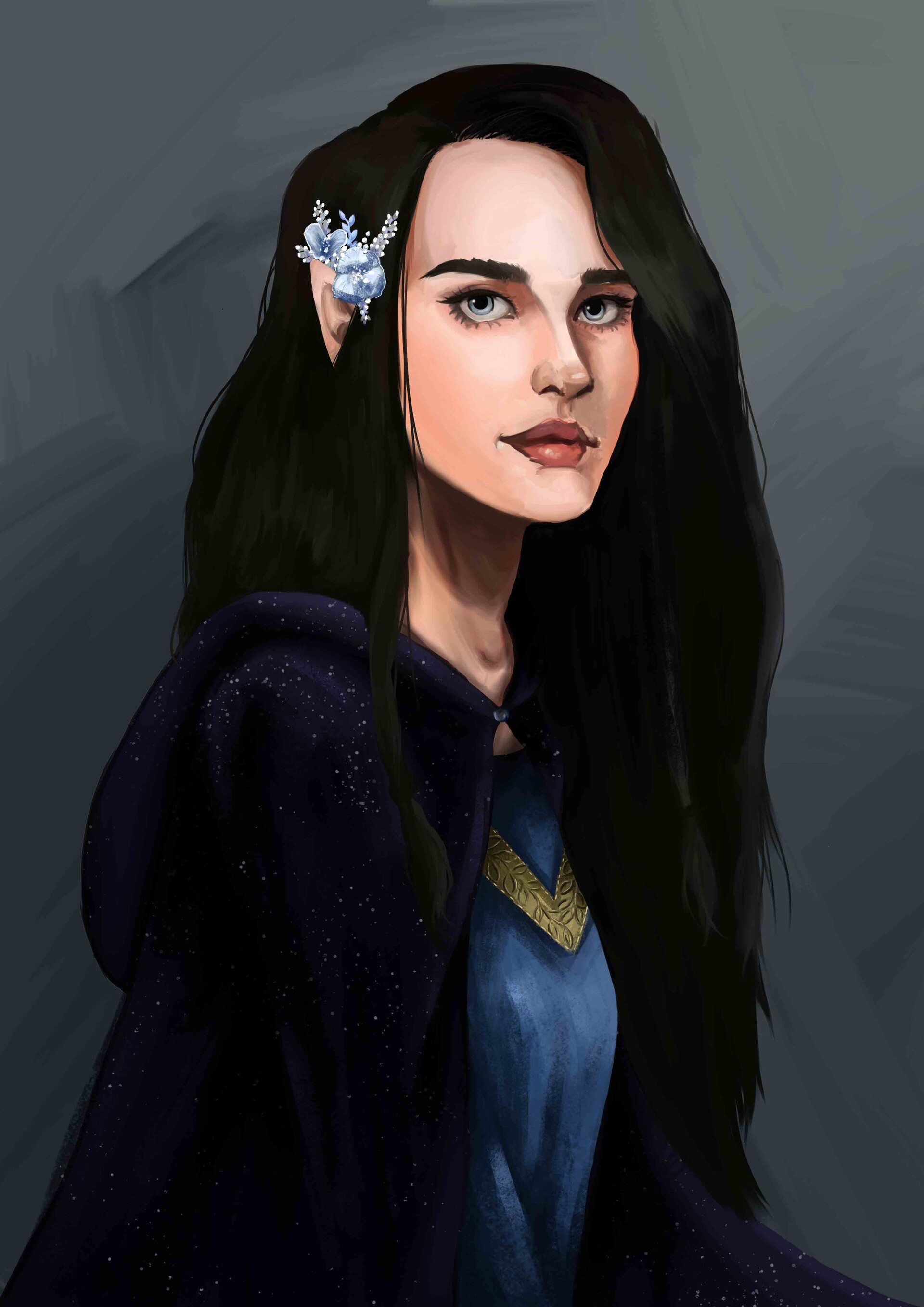 Maja Bartnicka - Lúthien Tinúviel Concept Art