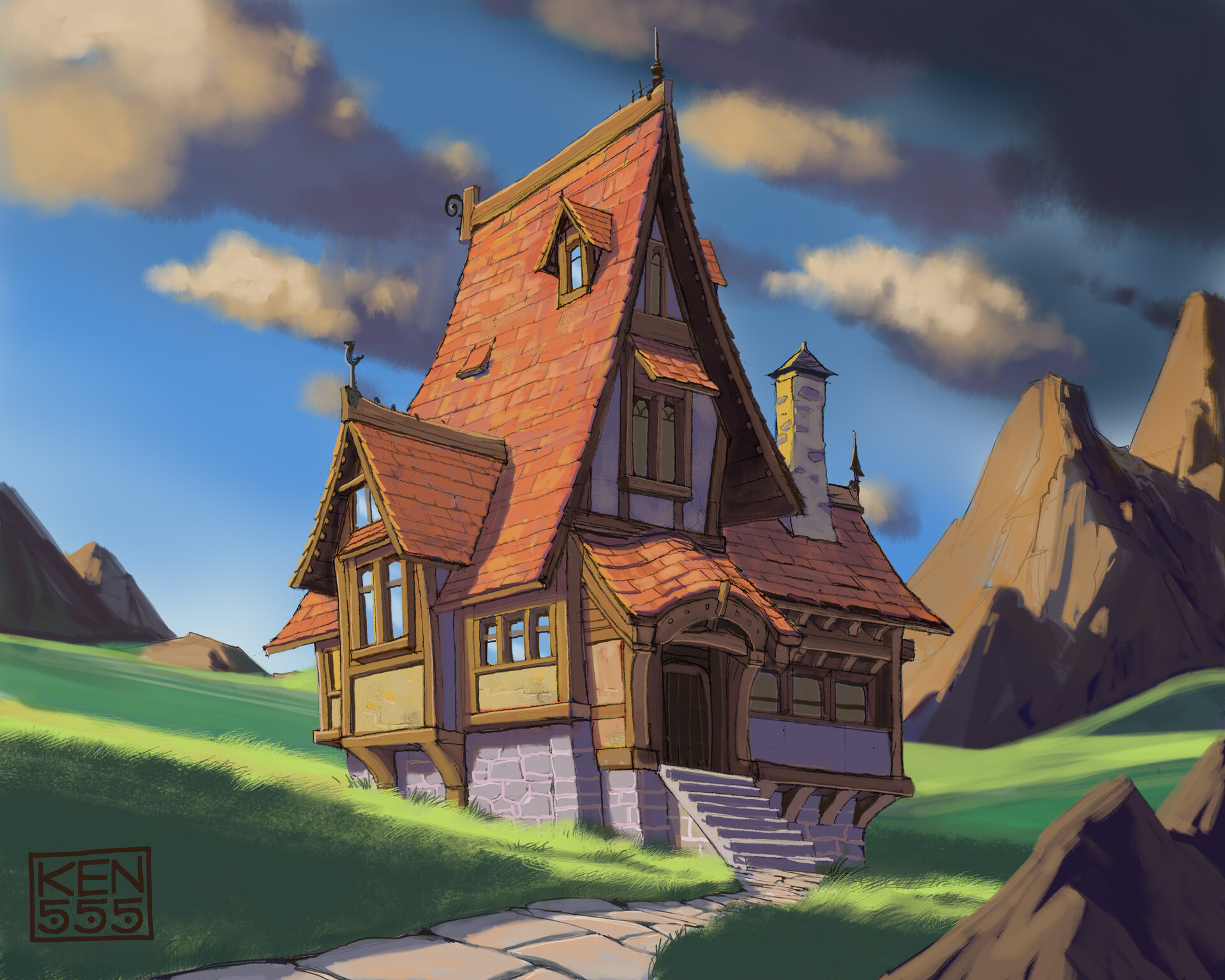 ArtStation first house