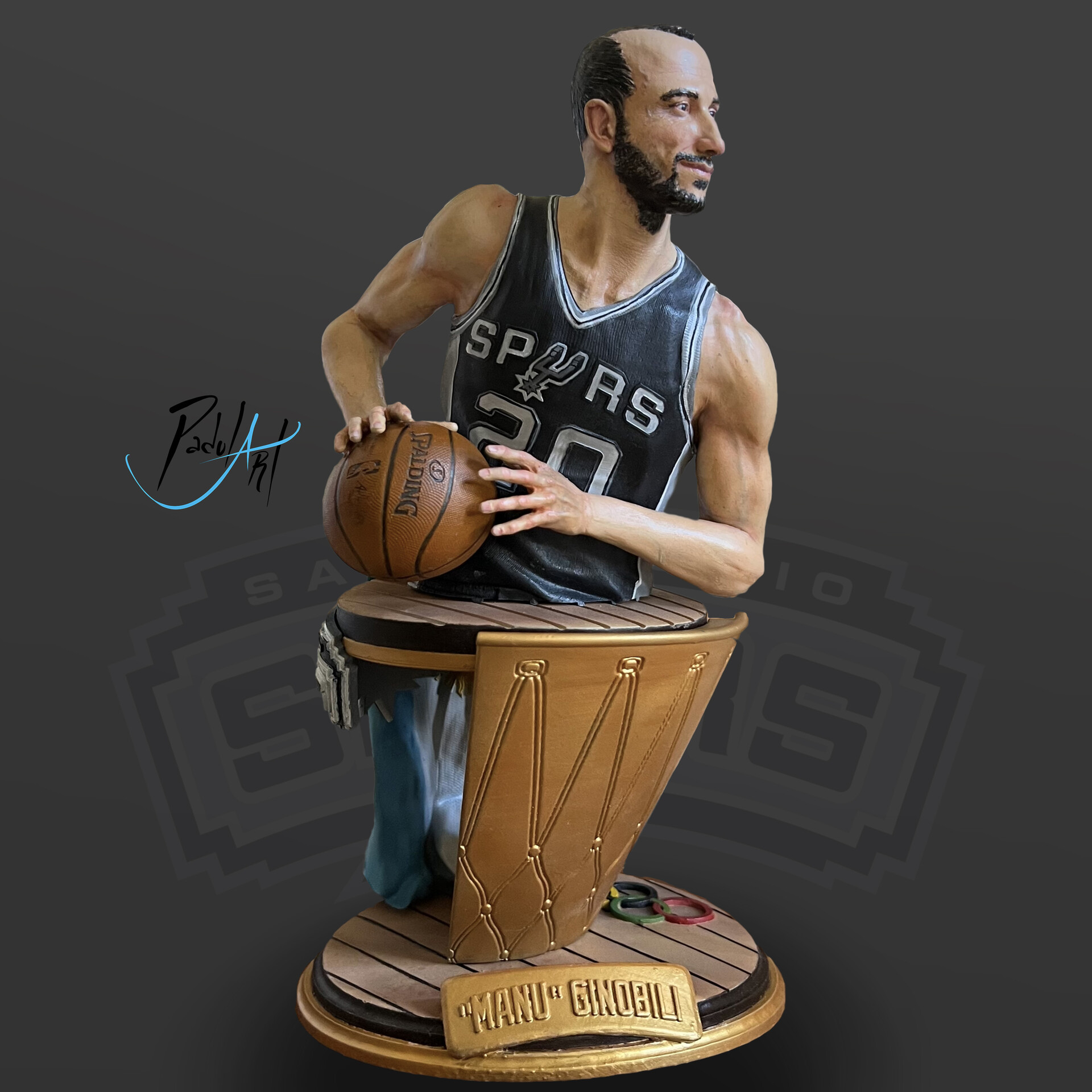 ArtStation - Manu Ginobilli Hall Of Fame