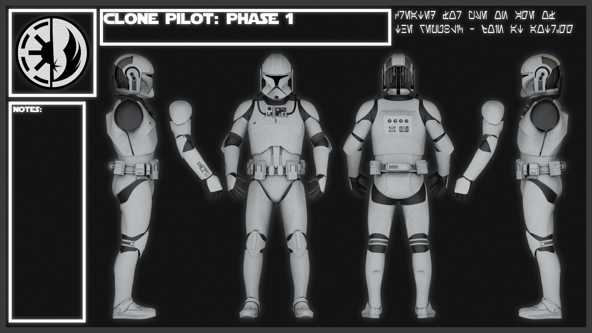 Sparrow Clone Trooper Design Templates