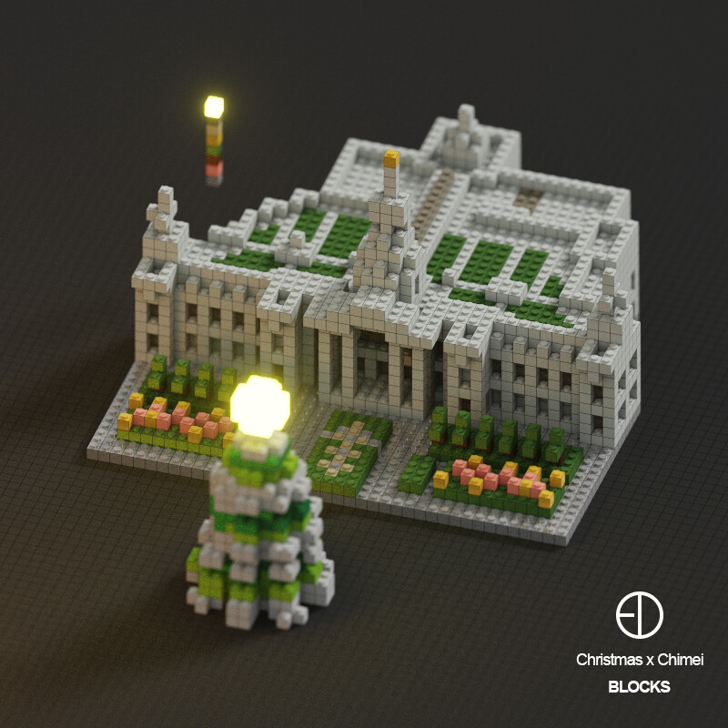 Kurokawa Takashi - Christmas x Chimei Museum/積木特效voxel