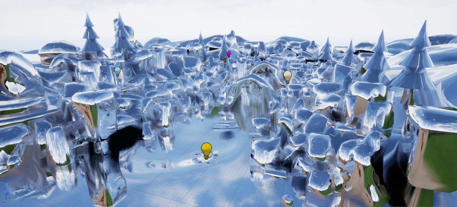 Reflection mode in Unreal Engine :D