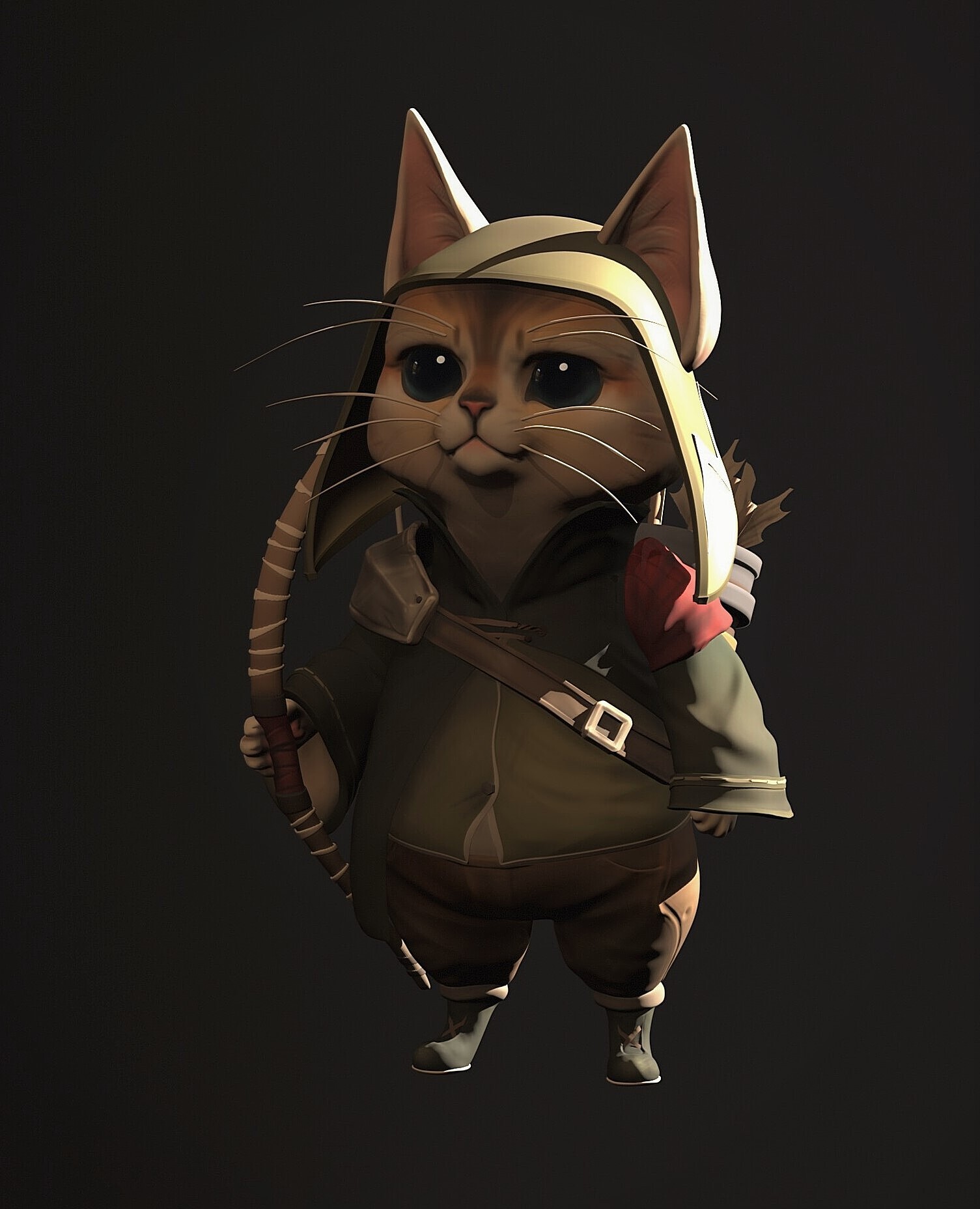 ArtStation Archer Cat