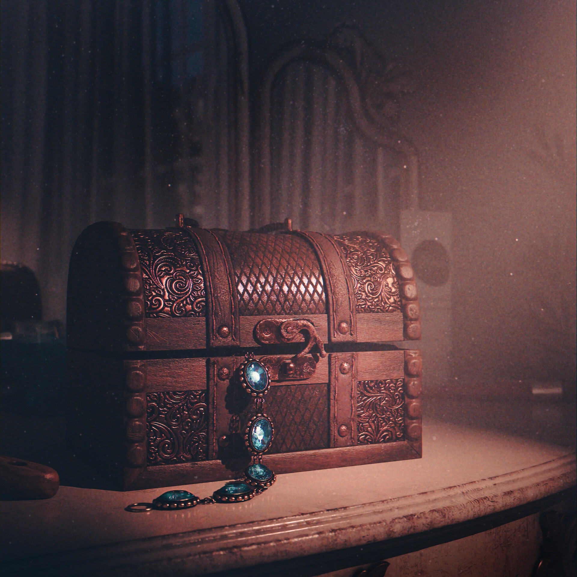 Fantasy on sale jewelry box