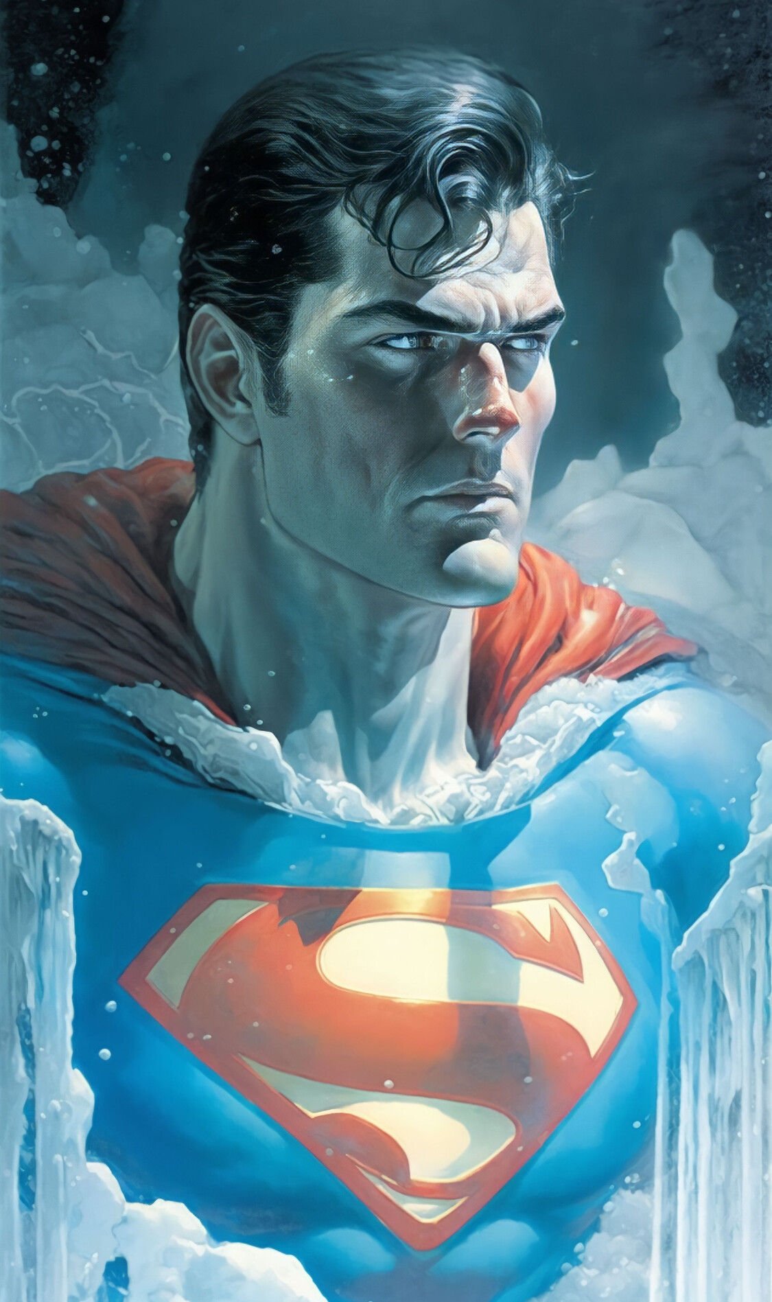 ArtStation - Superman in Ice