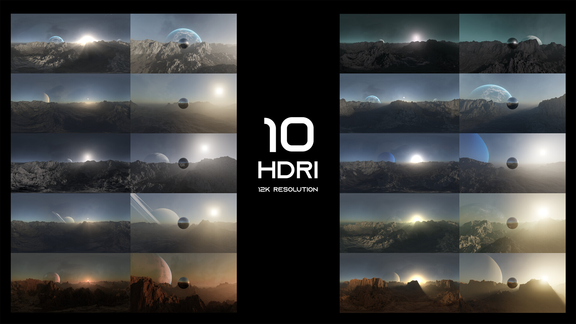 ArtStation - Alien Planet Landscape HDRI
