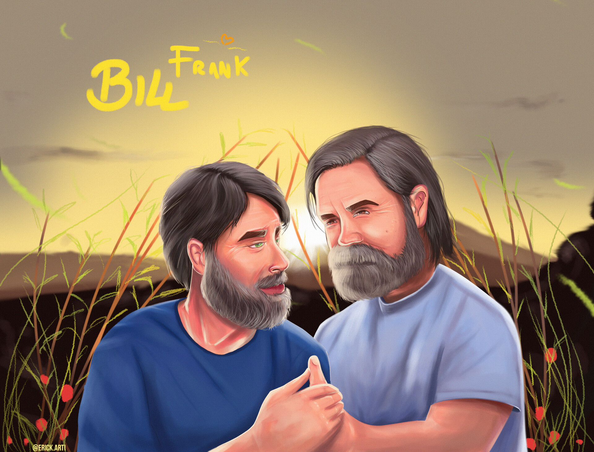 ArtStation BILL & FRANK The last of us