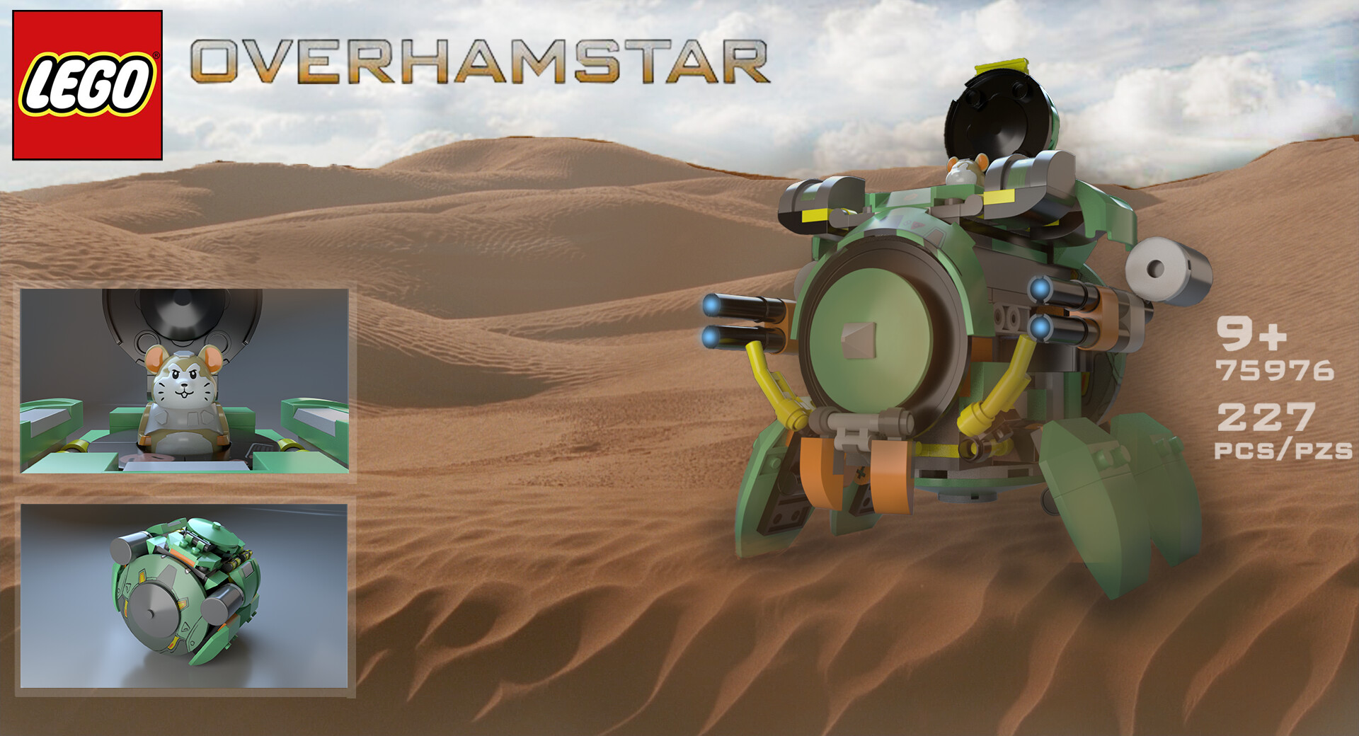Lego best sale overwatch 2021